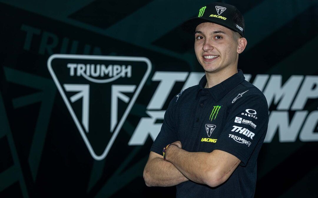 Triumph ficha a Guillem Farrés para competir en el Mundial de MX2