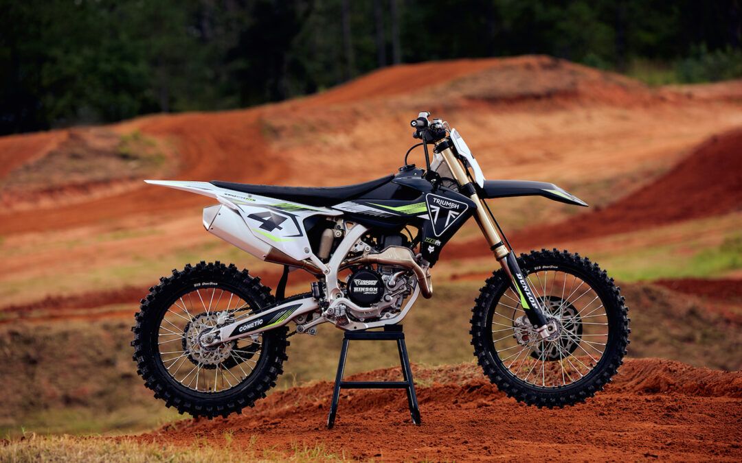 Triumph lanza su primera MX de 450 con una exclusiva Edición