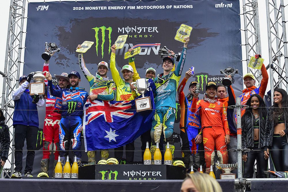 Podium MXoN 2024