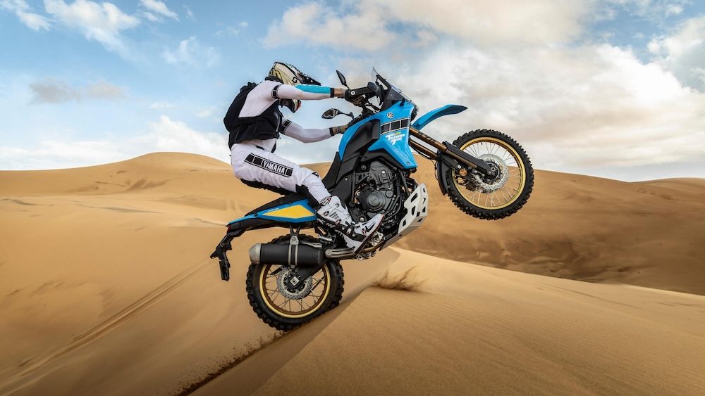 Nueva Yamaha Ténéré XTZ 700 Rally MY 2025