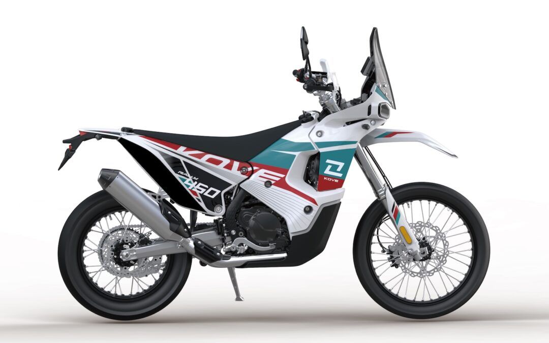 EICMA 2024: KOVE presenta una renovada 450Rally EX y la 800X Rally