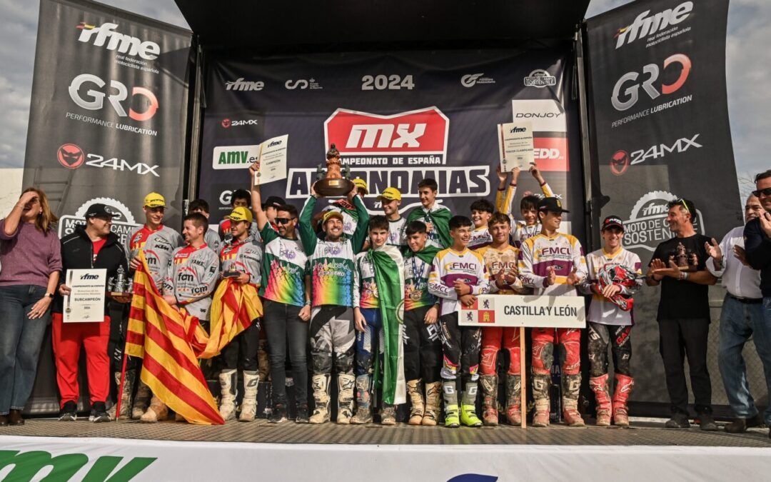 Campeonato de España de Motocross de las Autonomías, victoria de Andalucía