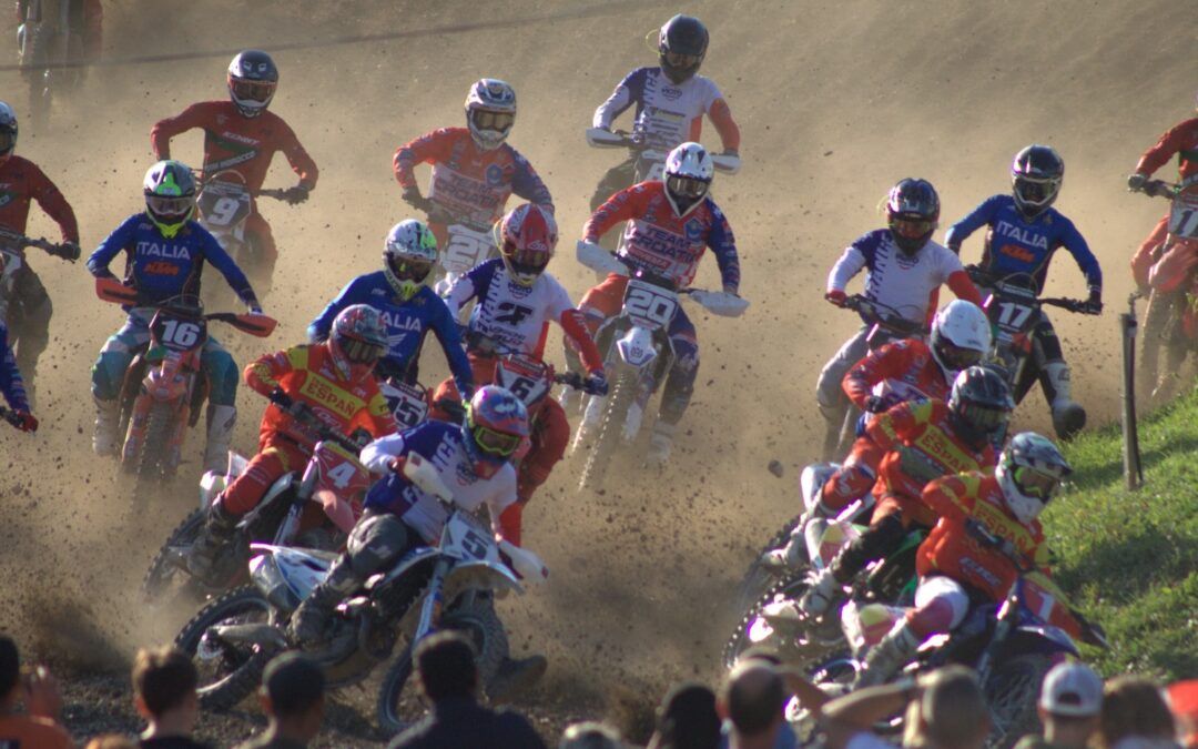 El equipo de España Campeones del Trofeo Mediterráneo de Motocross