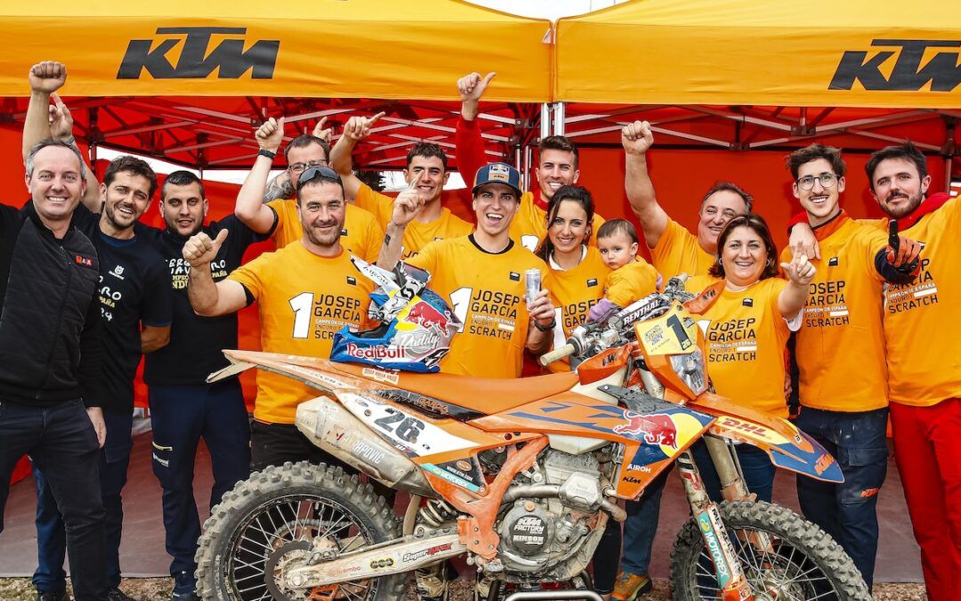 Josep García imbatible logra su 16º título de Campeón de España de Enduro