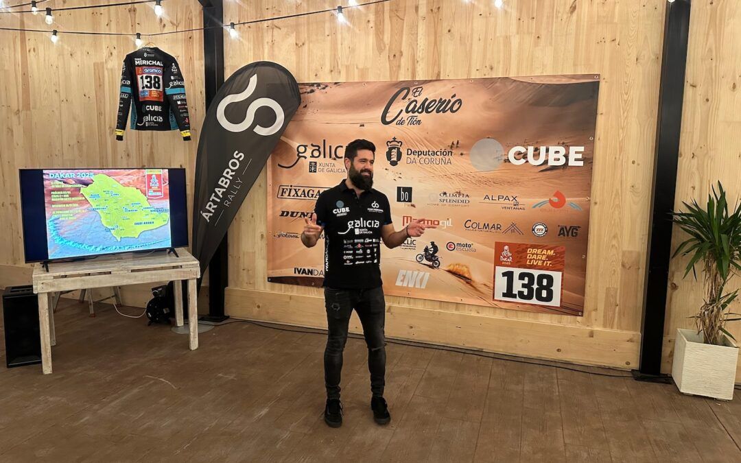 Iván Merichal presenta su Dakar sostenible y solidario