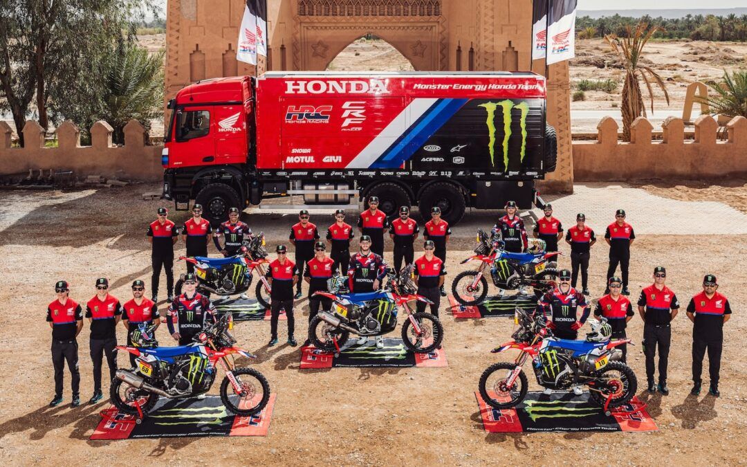 El Monster Energy Honda HRC inicia la temporada 2025