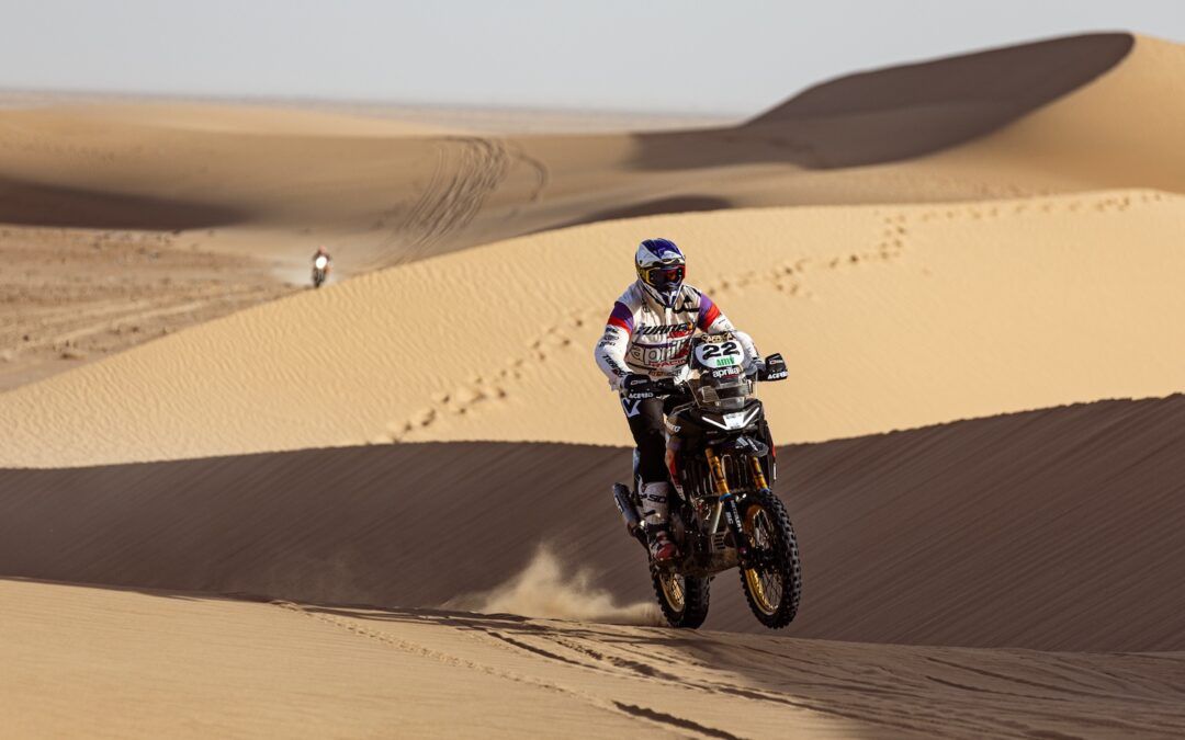 Victoria de Francesco Montanari en la 8ª etapa del África Eco Race