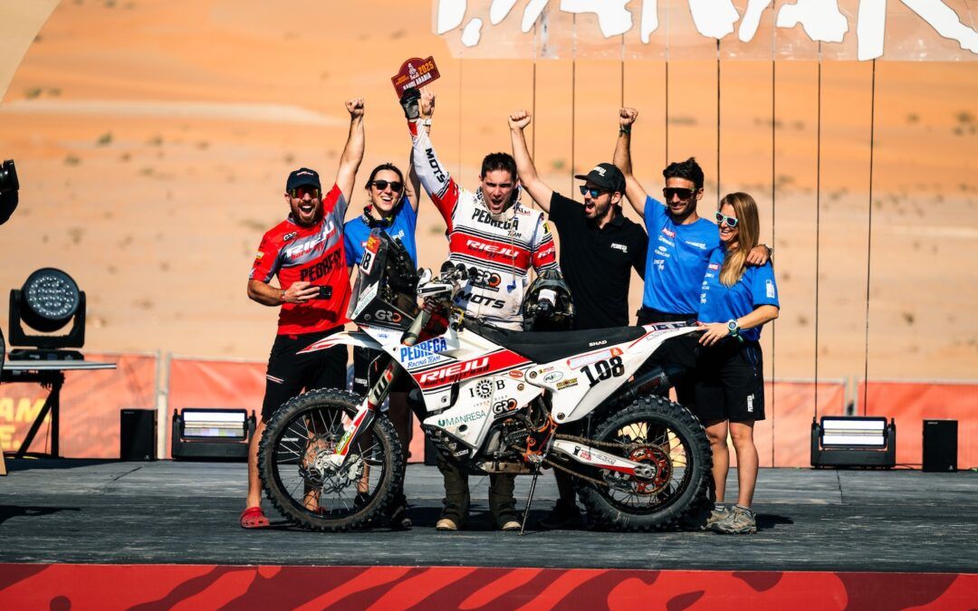 Marc Calmet, del Rieju Pedregà Team, finaliza el Dakar 2025