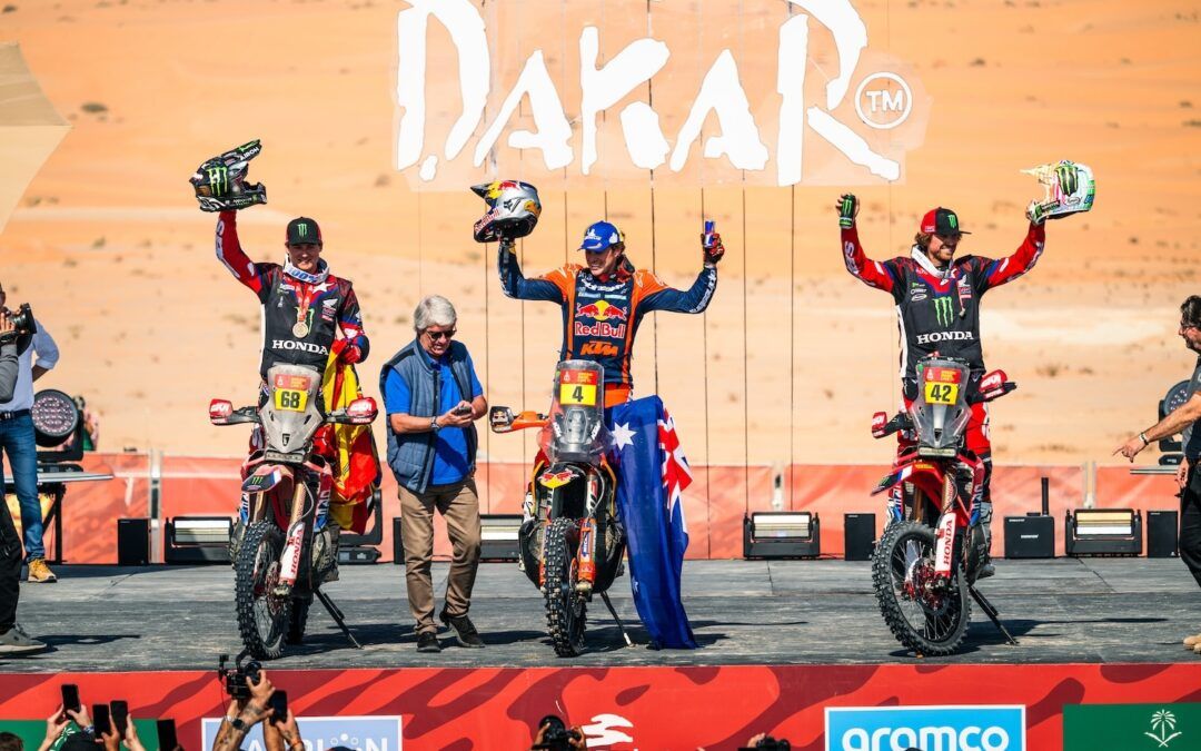 Daniel Sanders en busca del doblete en el Dakar 2026