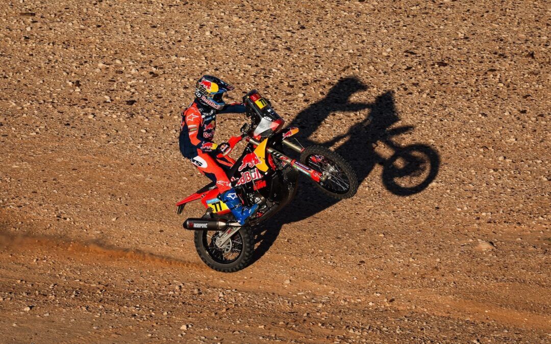 Nueva victoria en la etapa 9 para Luciano Benavides que se mantiene cuarto del Dakar 2025