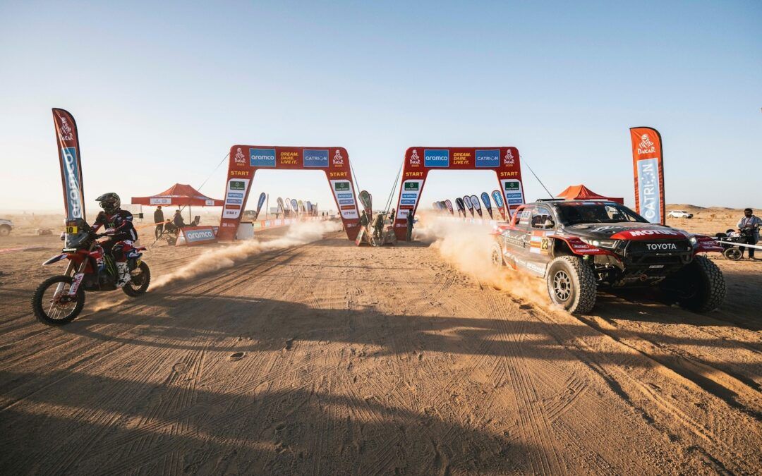Daniel Sanders domina la primera parte de la etapa 48 Horas del Dakar 2025