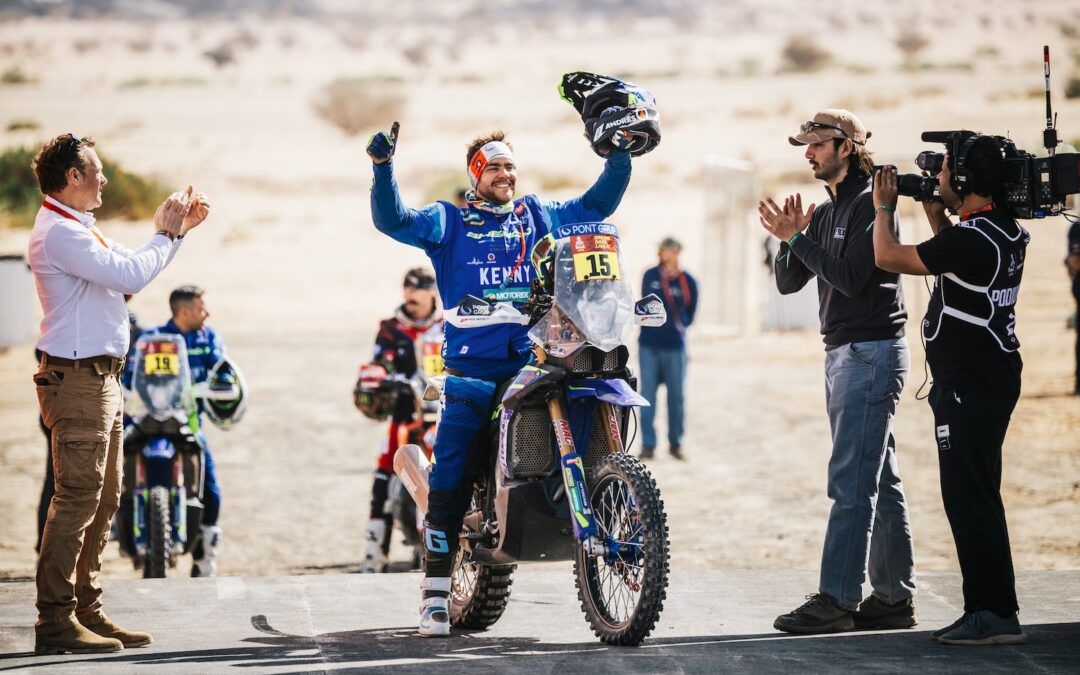 Gran victoria de Lorenzo Santolino en la tercera etapa del Dakar 2025