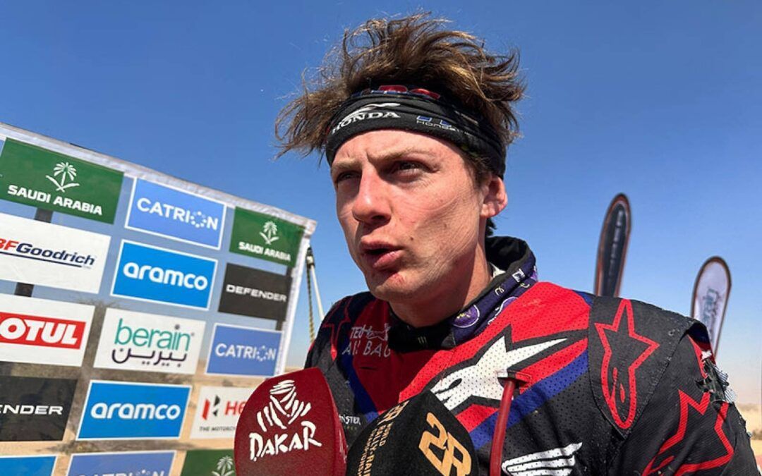 Declaraciones de Schareina tras su caída en la etapa 9 del Dakar 2025