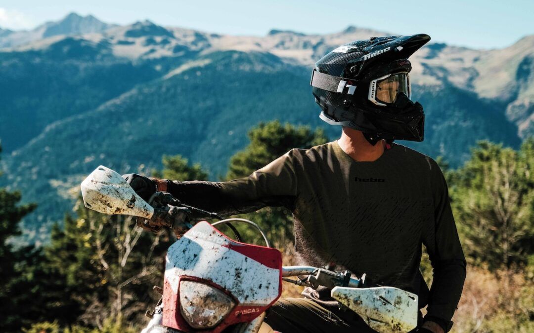 Nuevo Casco HEBO Enduro Race K3 Carbon / Forged Carbon