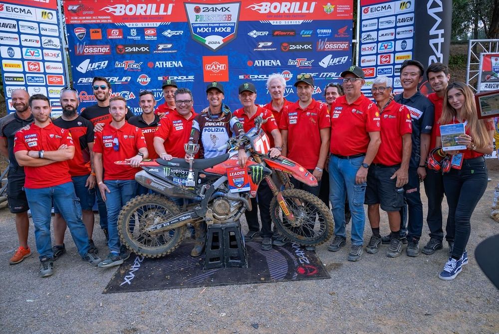 Campeonato Italiano de Prestigio MX1 2024 Lupino-Desmo450 MX