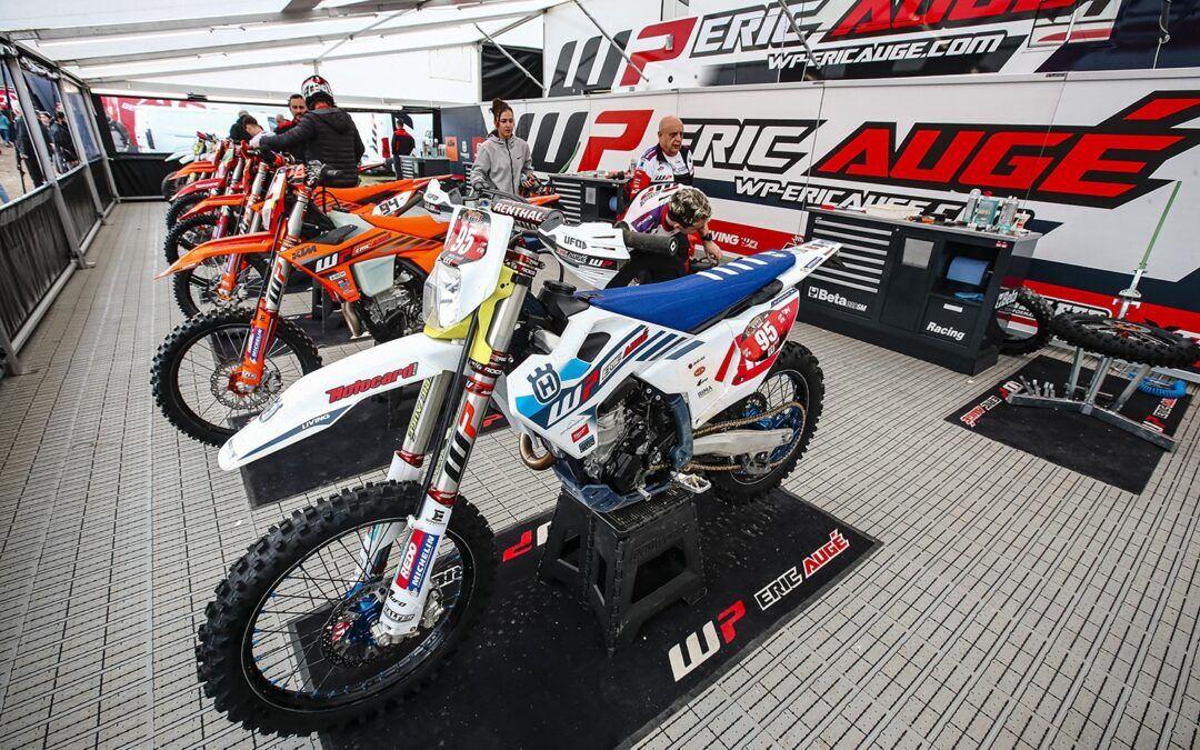 WP Eric Augé, preparado para el inicio del Campeonato de España de Enduro 2025 en Pantón