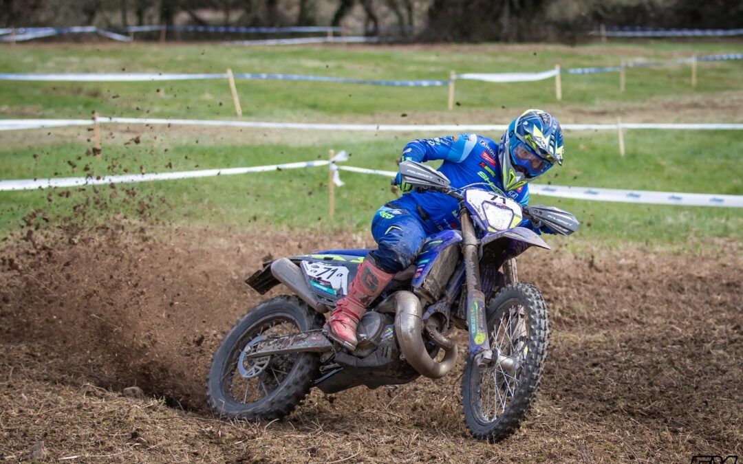 Doble victoria de Antoine Magain en el Enduro de Pantón, Galicia