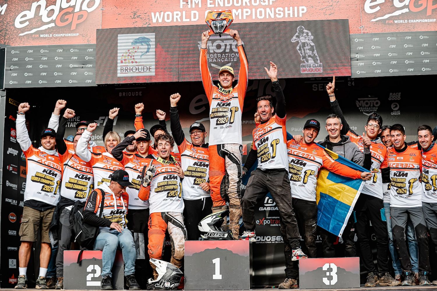 Max Ahlin World Champion Júnior 2024