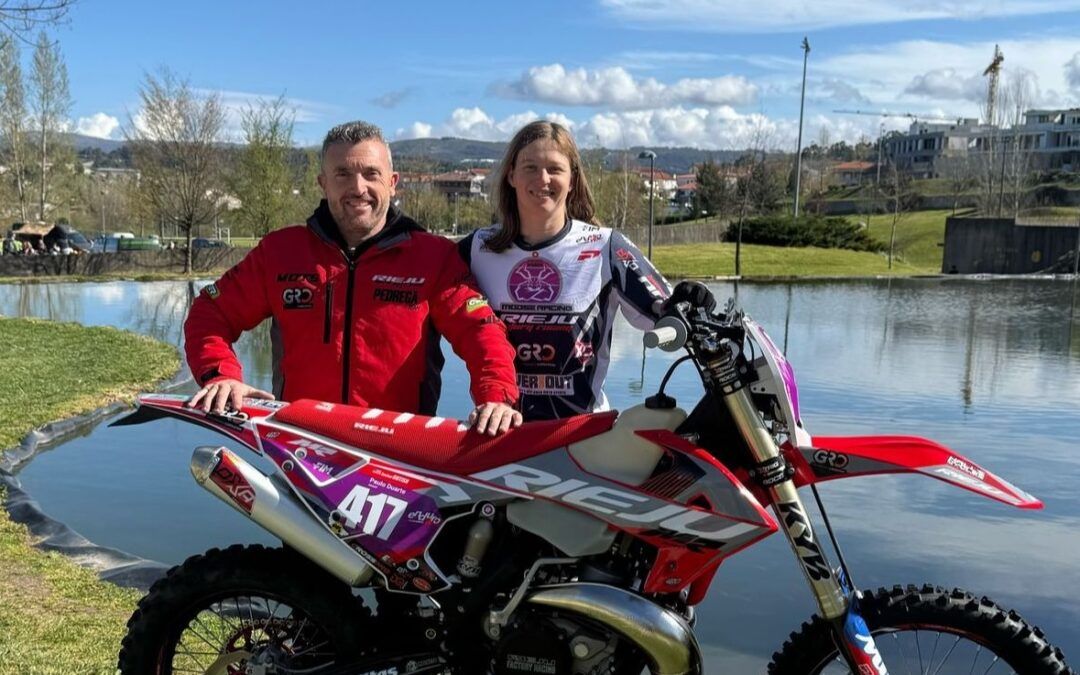 Rachel Gutish se une al Rieju Factory Team para competir en el Mundial de EnduroGP