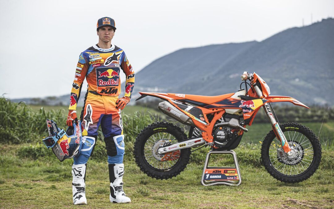 Josep García a punto para competir en el Mundial de EnduroGP 2025