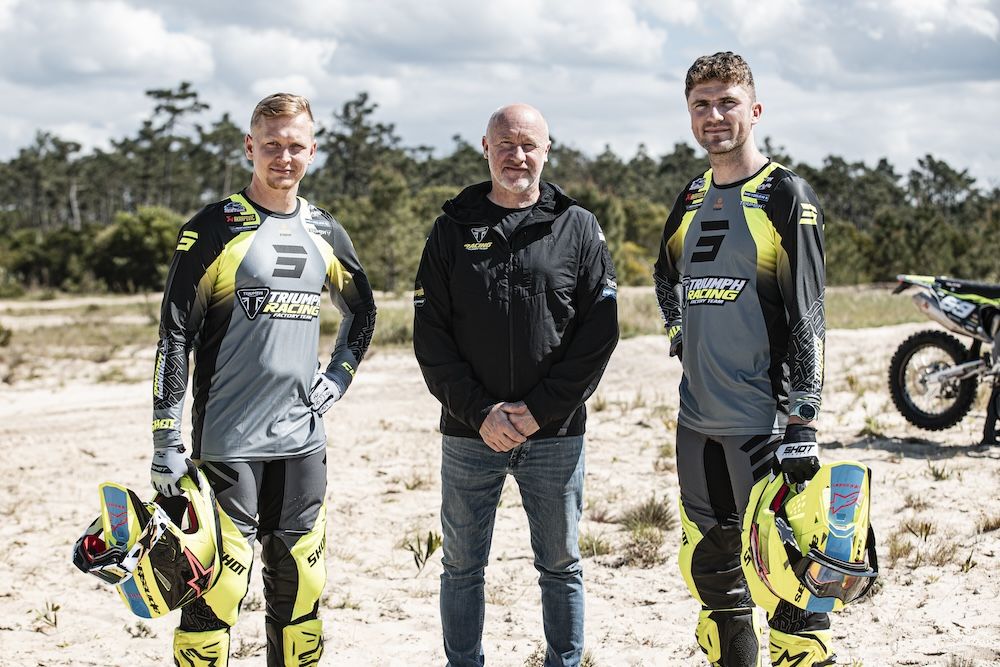 Triumph Factory Racing McCanney / Edmondson/ Persson