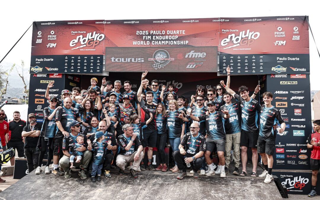 Jaume Betriu roza el podio en su despedida del Mundial de Enduro