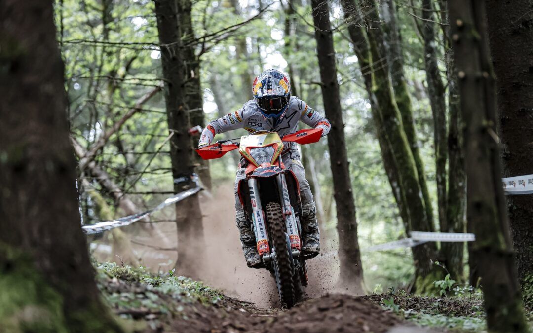 Josep García consigue la victoria en la 2ª jornada del EnduroGP de Suecia