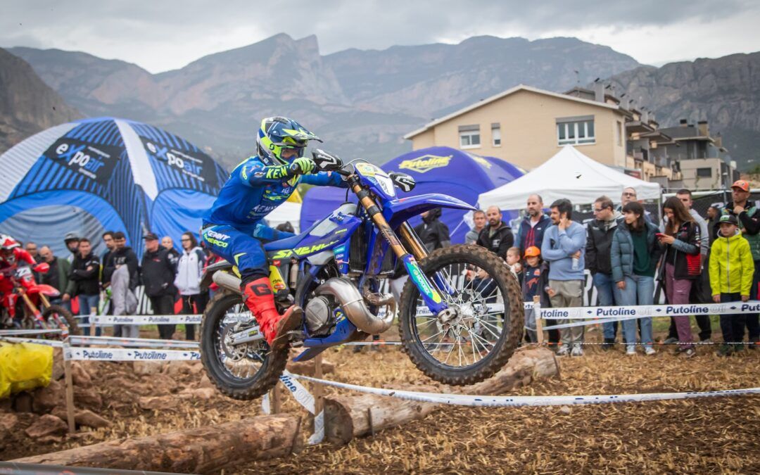 Antoine Magain, con Sherco, se mantiene líder del Campeonato de España Scratch