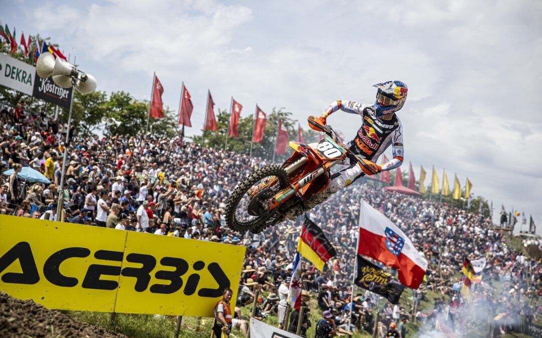 Victoria de Andrea Adamo en el GP de Alemania de MX2