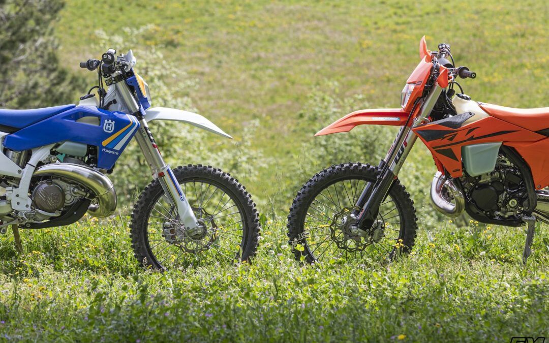 Comparativa KTM EXC 250 vs Husqvarna TE 250 2025: Dos formas de entender el enduro
