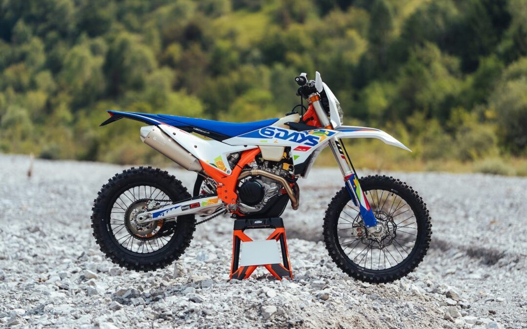 KTM muestra una sorprendente gama EXC 6DAYS 2026