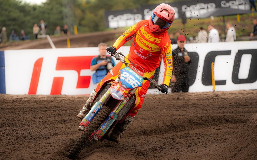 Daniela Guillén reina en la arena de Arnhem y reduce distancias en la general del WMX