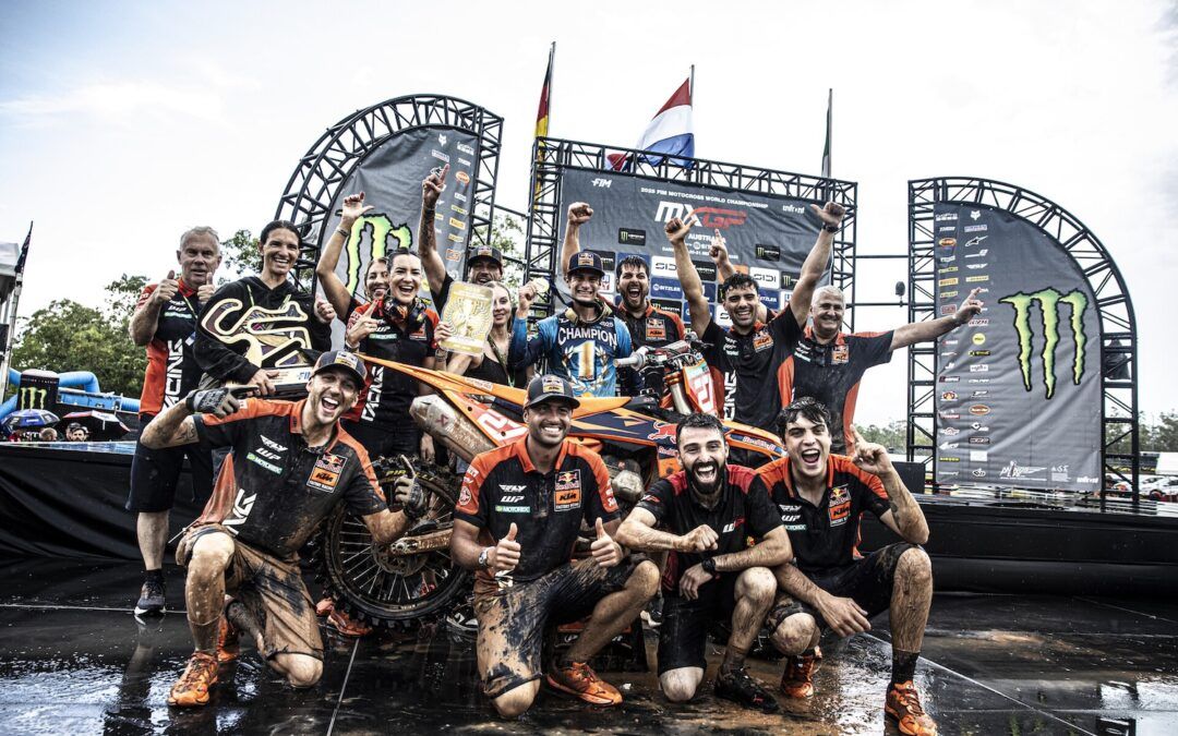 Simon Längenfelder nuevo campeón del Mundo de MX2 2025