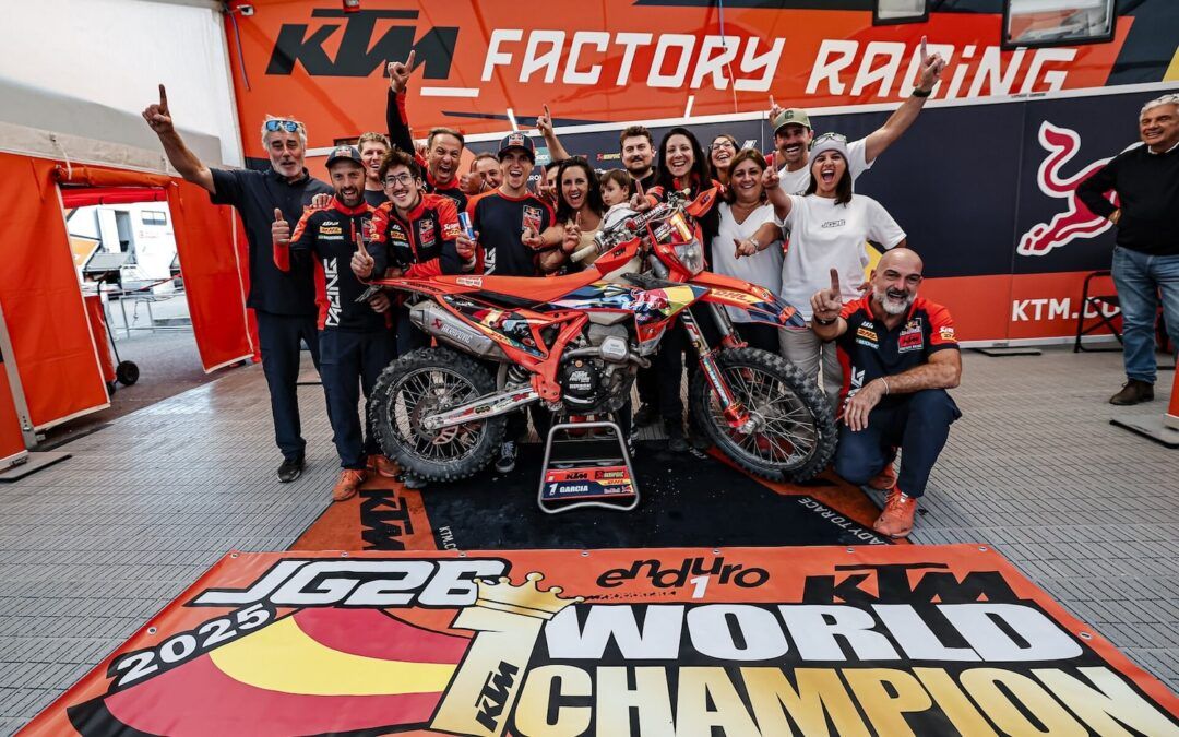 Josep García conquista el título mundial de Enduro1 en Italia