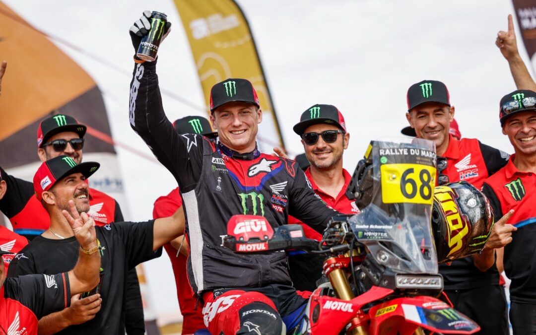 Tosha Schareina se impone en un disputado Rally du Maroc 2025
