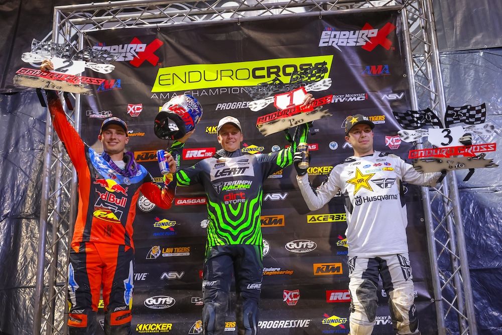 Podio Final AMA EnduroCross 2025