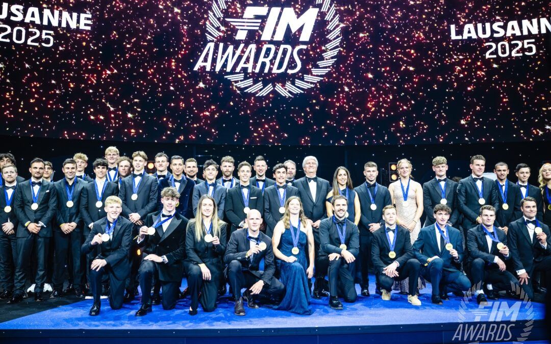 En Lausanne se reúnen los mejores pilotos en la ceremonia de premios FIM 2025