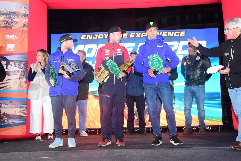 Podio Sand Race Monte Gordo
