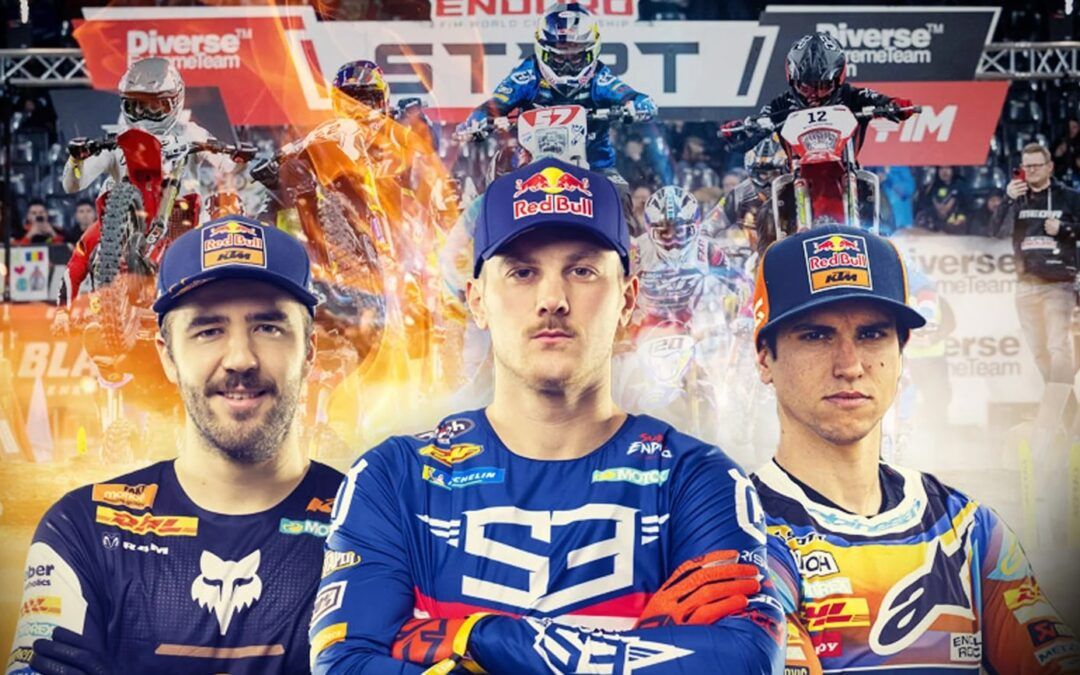 Billy Bolt, Manuel Lettenbichler y Josep García, competirán en la primera Ronda del Mundial de Superenduro