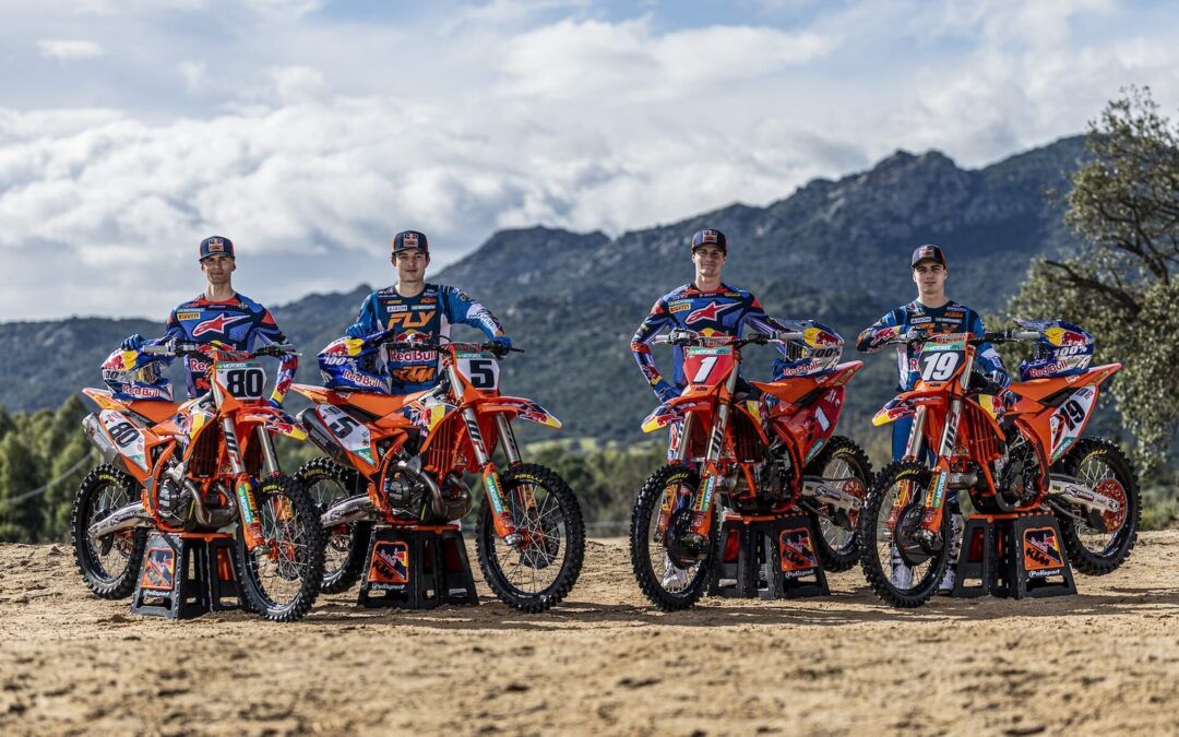 El Red Bull KTM Factory Racing presenta su equipo para MXGP 2026