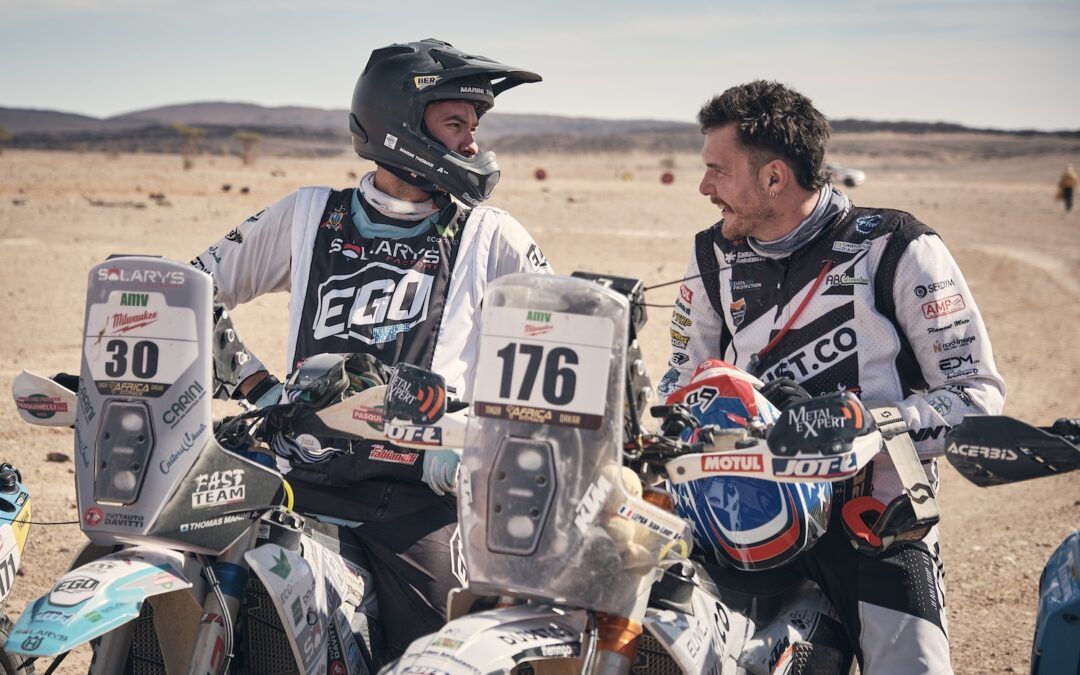 Victoria y liderato para Thomas Marini en el África Eco Race