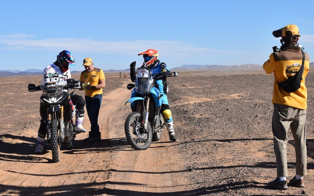 África Eco Race, Botturi se lleva la victoria de la 2ª etapa Bousaid-Tagounite