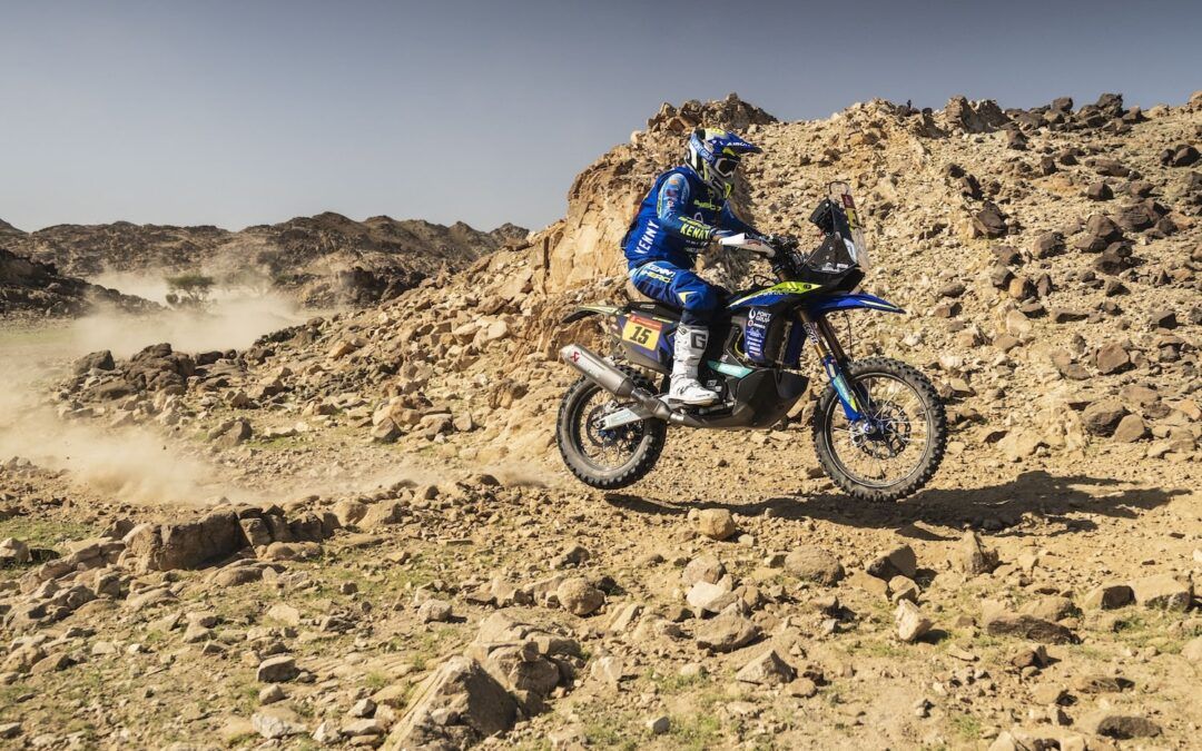Declaraciones de Lorenzo Santolino tras finalizar la 1ª etapa Dakar 2026