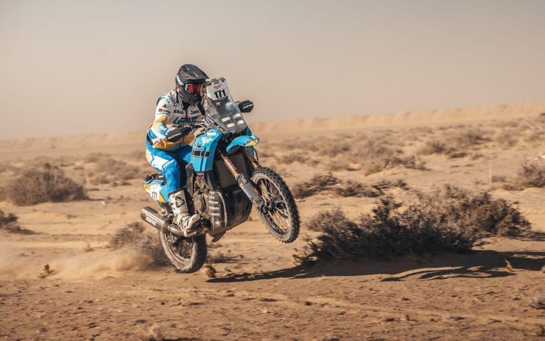 África Eco Race, etapa 7:  Kevin Gallas, con Yamaha, obtiene su segunda victoria