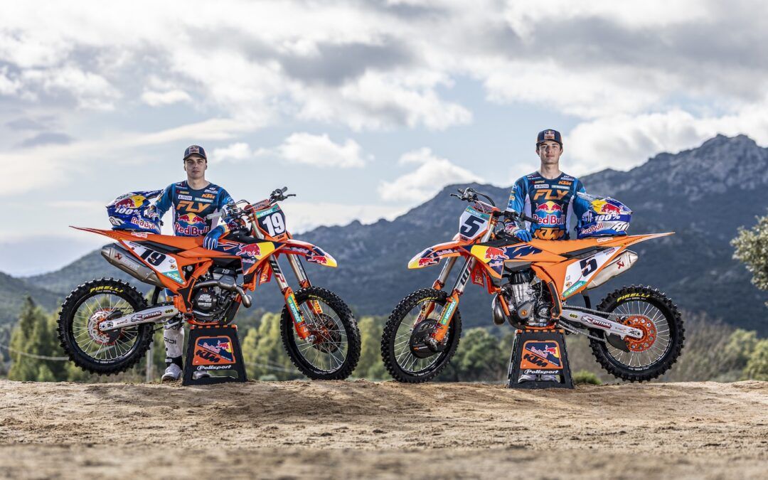 Lucas y Sacha Coenen firman un contrato plurianual con Red Bull KTM