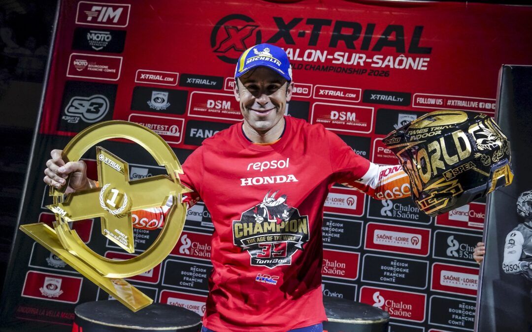 Toni Bou suma un nuevo título Mundial con HEBO como aliado