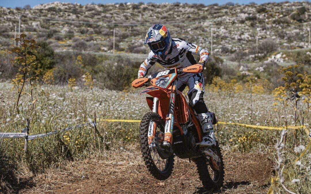 Josep García, marca el mejor tiempo en el SuperTest del EnduroGP de Italia