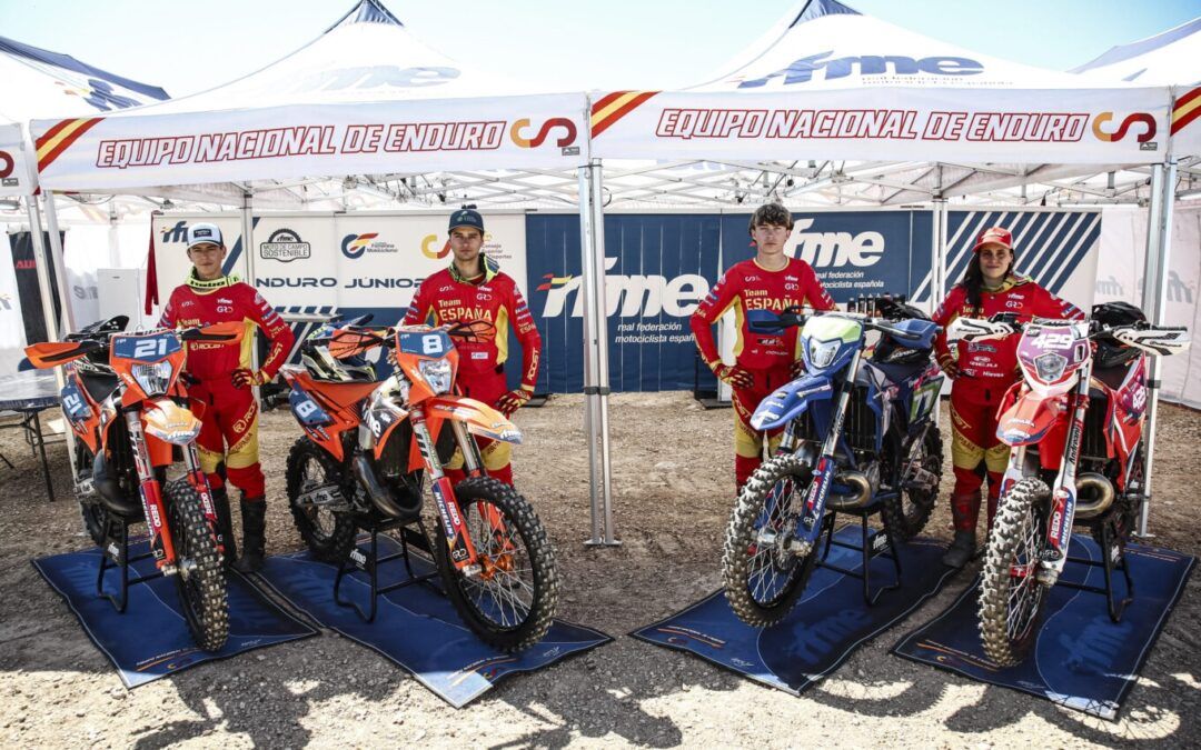 El Equipo Nacional de Enduro inicia el Mundial con buenas sensaciones en el EnduroGP de Italia