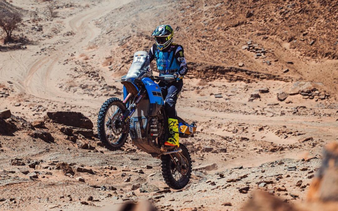 Gallas y Paulin, del Ténéré Yamaha Rally Team, siguen brillando en el Carta Rallye