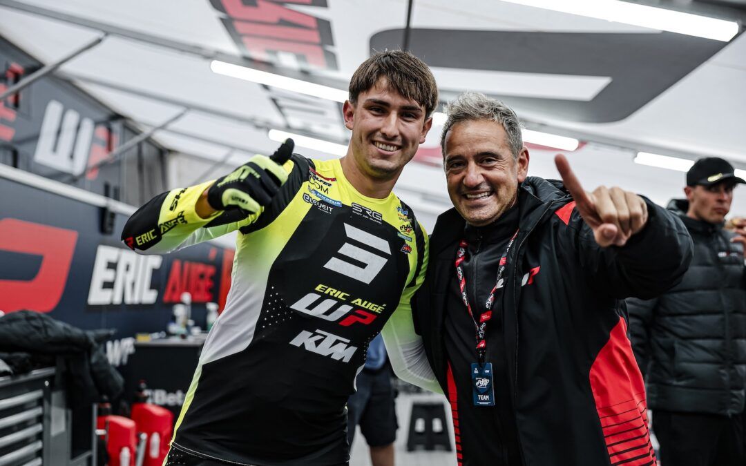 Protagonismo destacado del WP Eric Augé en el EnduroGP de Finlandia